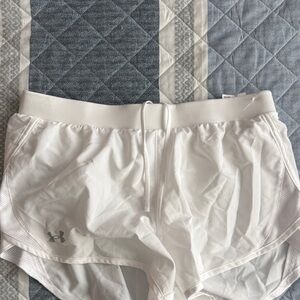 Under Armour Women's Athletic White Shorts